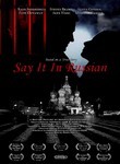 Say It in Russian poster